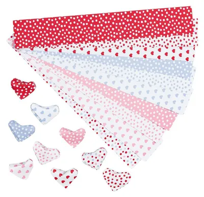 Immagine prodotto di Kit artigianale per cuori pieghevoli