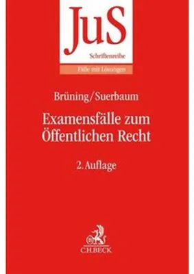 Produktbild von Examensfälle zum Öffentlichen Recht