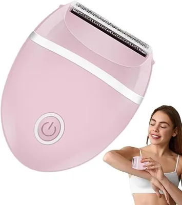 Immagine prodotto di Rasoio elettrico per donna – Trimmer – Epilatore – Trimmer per zona bikini – Rasoio per viso per donna – Rasoio elettrico impermeabile per donna – Tagliacapelli per gambe per donna