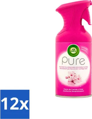 Productafbeelding van Air Wick Pure Luchtverfrisser, Aziatische Kersenbloesem, 250 ml - Voordeelverpakking - 12 stuks