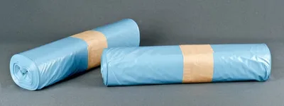 Produktbild von Müllsäcke 160 ltr. Typ100 blau, 90x110cm 10Rll. á 25St.