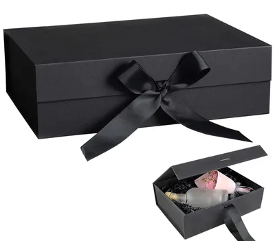 Produktbild von Geschenkbox mit Schleife und magnetischem Verschluss