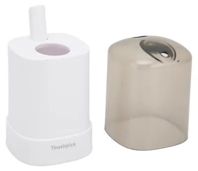 Produktbild von Zahnstocherhalter, verdickender automatischer Spender für Küche, Restaurant, Weiß