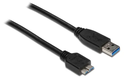 Produktbild von Good Connections USB 3.0 an USB Micro B 0,5m schwarz