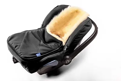 Produktbild von Hofbrucker Lammfell-Fußsack Maxi für Babyschale