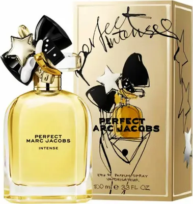 Produktbild von Marc Jacobs Perfect Intense, Frauen, 100 ml, Nicht nachfüllbare Flasche, Jasmin, Mandel, Sandelholz