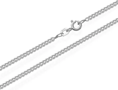 Produktbild von 2x 925 Sterling Silber Kette Panzerkette 80cm Königskette 2,1mm Breit 8,9g 1820