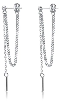 Productafbeelding van Solidchoice - Dangle Oorbellen van 925 Sterling Zilver voor Dames