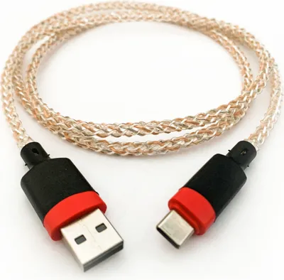 Produktbild von USB / Typ-C USB-Anschlusskabel mit Hintergrundbeleuchtung, 1 Meter