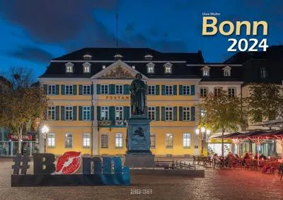 Produktbild von Bonn 2024 Bildkalender A3 quer, spiralgebunden