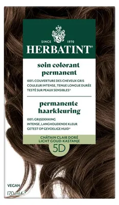 Produktbild von Herbatint 5D Licht Goudkastanje (170 ml)