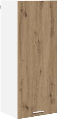 Image de Armoire suspendue avec porte Chêne artisanal 40 x 31 x 100 cm