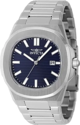 Produktbild von Invicta Speedway 48320 Herrenarmbanduhr - Quartz Uhrwerk - Edelstahl mit Blauem Zifferblatt - 41 mm