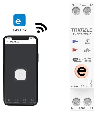WiFi Smart Zeitschaltuhr Relais Timer 16A 1P+N