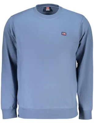 Produktbild von Blaues Norwegen Herren-Sweatshirt 1963: Langarm & Rundhals Design