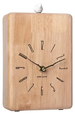 Produktbild von Karlsson - Wanduhr Rama Cuckoo - Hellbraun - 6x14x20cm