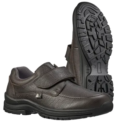 Produktbild von Jagdschuh Rindleder mit Klett braun : 42