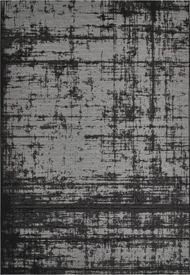Outdoor-Teppich, Flachgewebe, wetterfest, 80 x 150 cm, grau