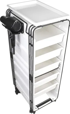 Produktbild von Stapelboy Profi Trolley Schwarz Weiß