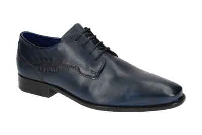 Produktbild von Bugatti ARTURO Herrenschuhe - elegante Halbschuhe - Schnürschuhe blau NEU