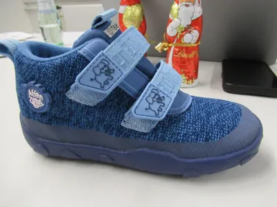 Produktbild von Affenzahn Happy Elefant Klettschuh Blau