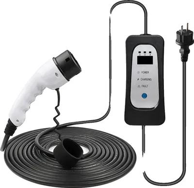 Obrázek produktu pro Nabíječka pro elektromobily, přenosná nabíjecí stanice, nastavitelný proud, ANDAIIC EE1610X