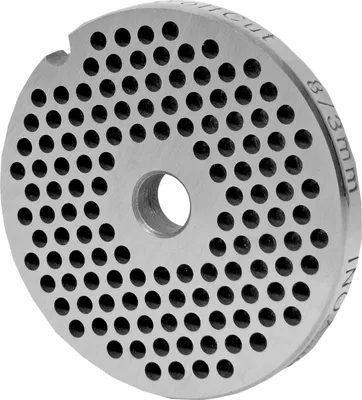 Produktbild von Fleischwolfscheibe, Lochscheibe aus Inox Stahl Größe 8 in 3,0 mm Bohrung von WolfCut