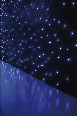 Obrázok produktu pre Showtec Star Dream 6 x 3 m - 144 bielych LED diód - vrátane riadiacej jednotky