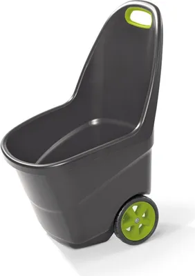 Produktbild von Keter Easy Go XL 62 L Gartenwagen grau-grün