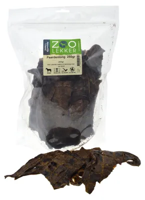 Productafbeelding van Zoolekker Paardenlong 250 gram