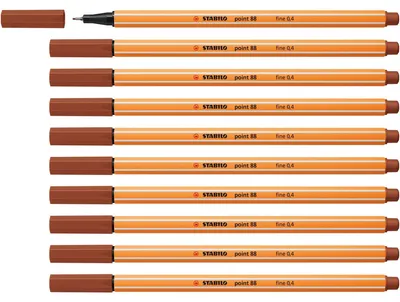 Zdjęcie produktu dla Stabilo - Fineliner Point 88/38 f Kreiderood | 1 sztuka | 10 sztuk