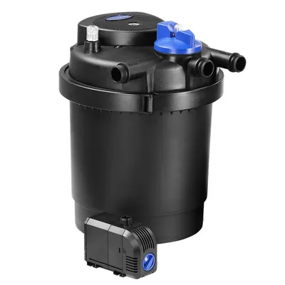 Produktbild von GARDEBRUK® Teichdruckfilter 16L 2000 L/H 11 Watt UVC Lampe Komplettset Gartenteich Teichfilter Druckteichfilter Druckfilter