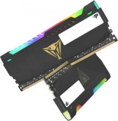Obrázok produktu pre Patriot Memory Viper Steel RGB PVSR432G320C6K, 32 GB, 2 x 16 GB, DDR4, 3200 MHz, 288-pin DIMM