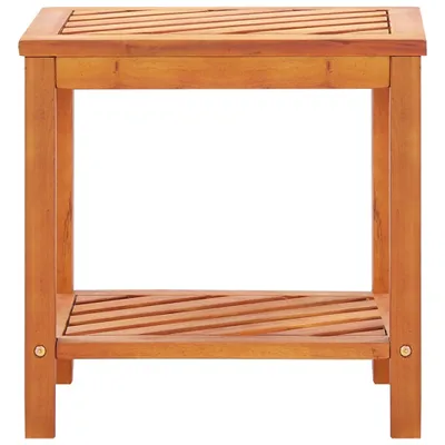 Immagine prodotto di Tavolinetto in Legno Massello di Acacia 45x33x45 cm