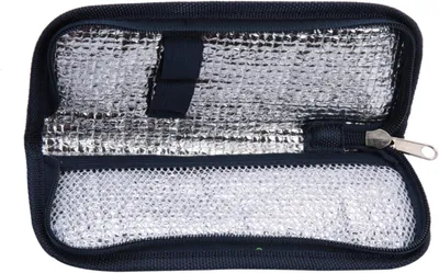 Productafbeelding van Koeltas voor insuline, geïsoleerd, 20x10x5 cm, geschikt voor insulinepennen en medicijnen
