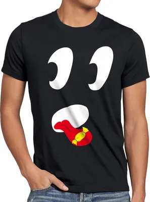Produktbild von style3 Süßer Geist Halloween Herren T-Shirt