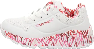 Obrázek produktu pro Skechers Uno Lite - Lovely Luv - White Rose / Pink Synthetic Velikost: 27.5 Normal