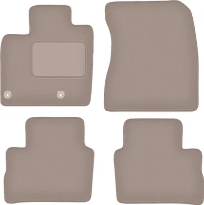 Produktbild von Beige Veloursmatten für: Nissan Qashqai III mHEV SUV (2021-)
