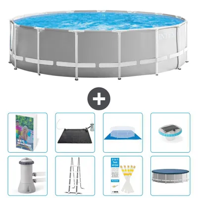 Produktbild von Prism Frame Pool Rund - 457x122 cm - 7-teilig S598