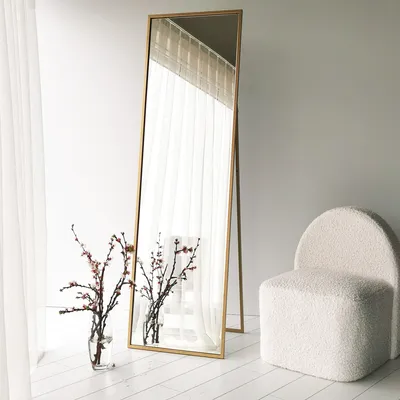 Immagine prodotto di Skye Decor, Cool - Gold, specchio verticale, oro, metallo, 50 x 170 x 60 cm
