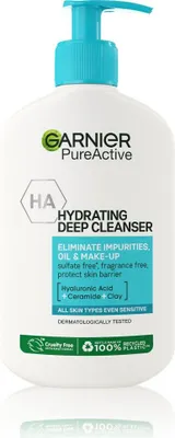 Imagen del producto de Gel limpiador hidratante para combatir las imperfecciones Pure Active (limpieza profunda hidratante), 250 ml