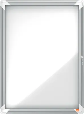 Produktbild von nobo Schaukasten Metall Rückwand Innenbereich 4 x DIN A4