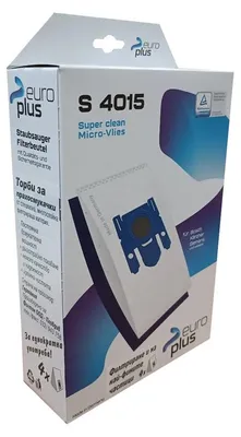 Obrázok produktu pre Vrecká na prach EURO PLUS S 4015