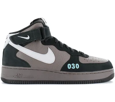 Produktbild von Nike Air Force 1 Mid NH2 - Berlin City - Herren Schuhe Braun-Schwarz DR0296-200 , Größe: EU 42 US 8.5