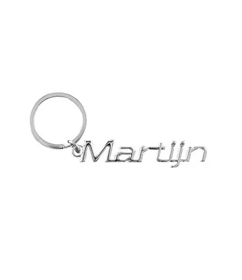 Productafbeelding van Cool car keyrings - Auto sleutelhanger met naam Martijn