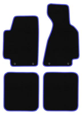 Immagine prodotto di Tappetini in velluto Nero/Blu per Audi 80 B5 1994-2000 Set 4 pezzi