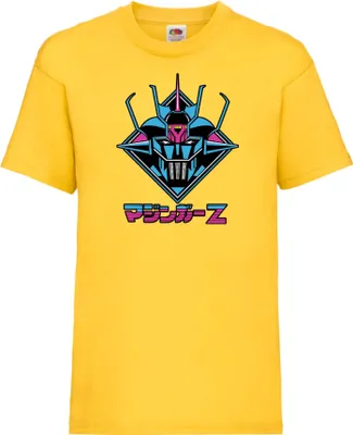 Obrázok produktu pre Detské tričko Kid Mazinger Z, 7-8 Rok - 128 / žltá