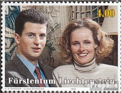 Produktbild von Briefmarken Liechtenstein 1993 Mi 1065 (kompl.Ausg.) postfrisch Hochzeit
