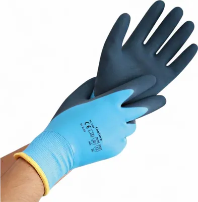 Produktbild von Kälteschutzhandschuhe Wet Protect Winter | Latex-Beschichtung | 12 Paar : XL Größe: XL