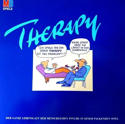 Produktbild von Therapy 1. Edition. Gesellschafts / Partyspiel über Psychologie (Erscheinungsjahr 1988)